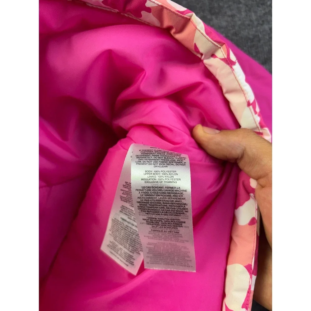 Columbia Horizon Ride III Jacket Youth XL Pink Camo Waterproof Insulated Hooded